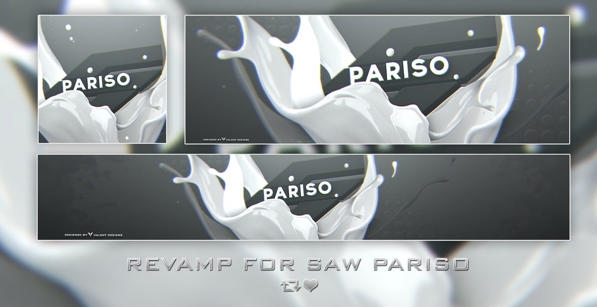 ValentDesigns's tweet image. New Revamp for @PARlSO