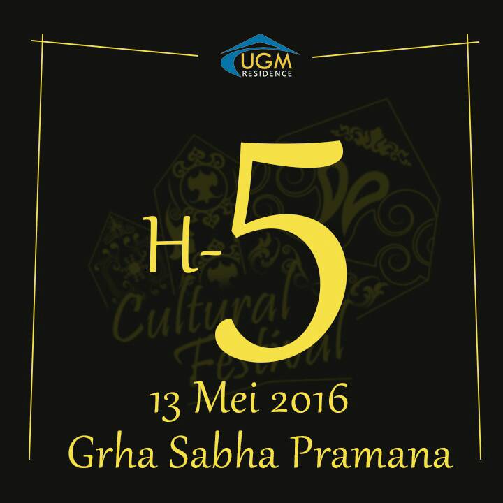 UGMRCulfest's tweet photo. Gak terasa udah H-5 aja niiih.. yuk guys kosongkan jadwalmu untuk berpartisipasi dengan acara ini. @eventjogjakita https://t.co/C16mvOra09