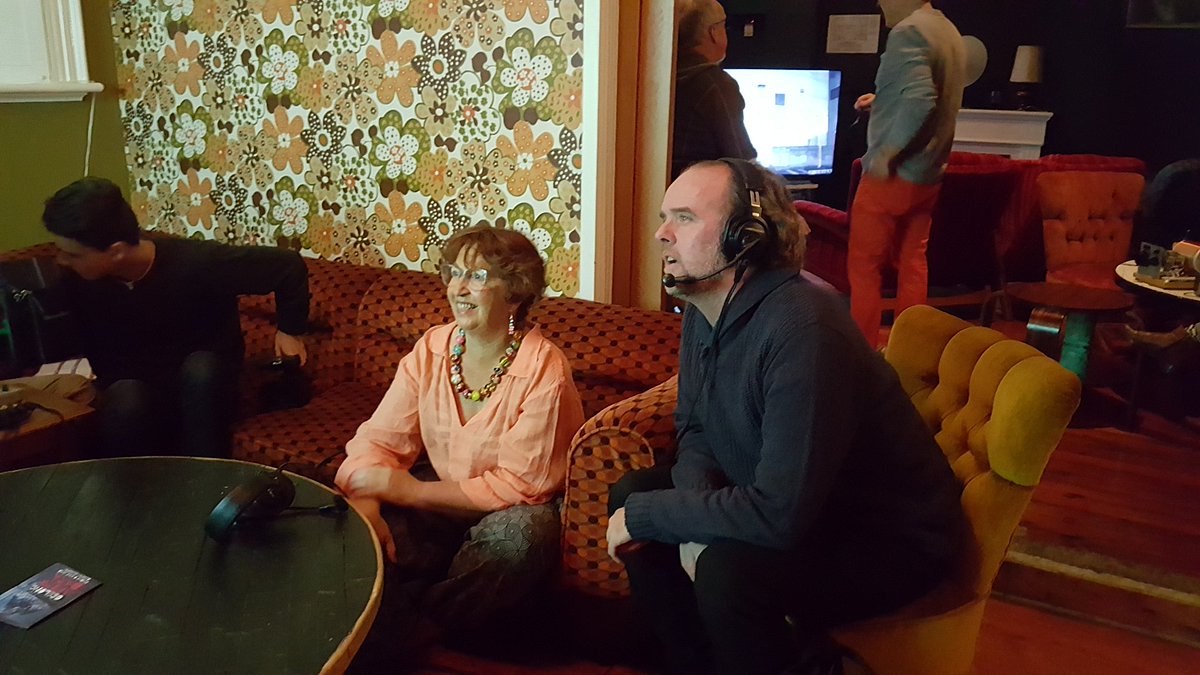 telematiccafe's tweet photo. Awesome job by @947thepulse on live project of Radio Whispers (Bhagavad-Gita) at #geelongafterdark #telematiccafe! https://t.co/M6N8AJjXpx