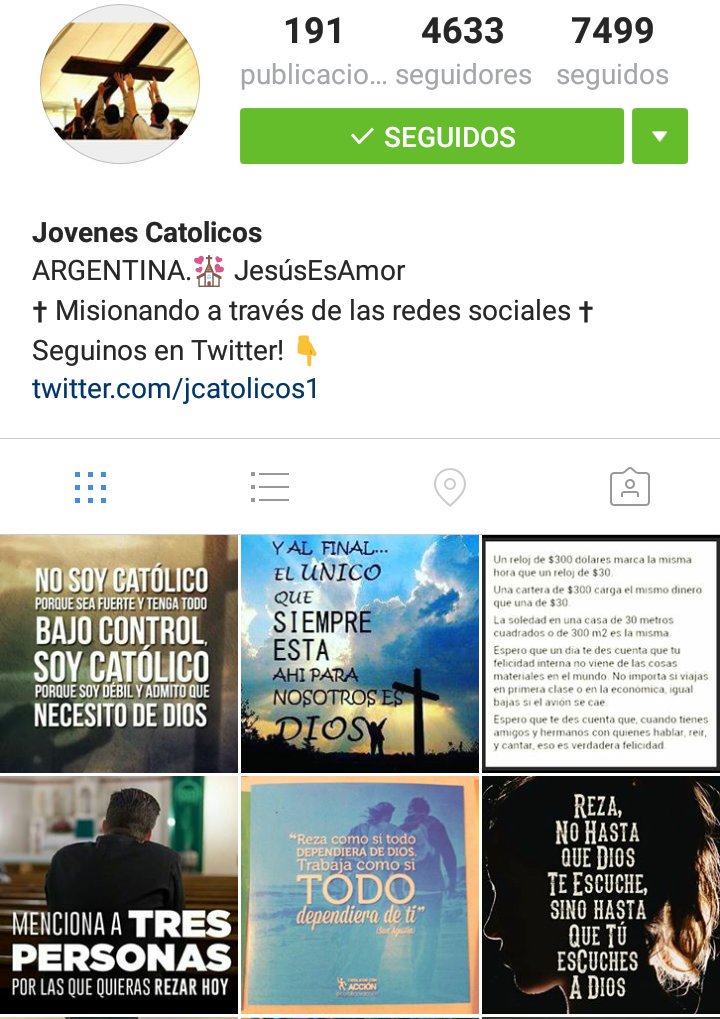jcatolicos1's tweet photo. SEGUINOS EN INSTAGRAM!! AYUDANOS A DIFUNDIR CON UN RT!! https://t.co/3HBEsJmmCj