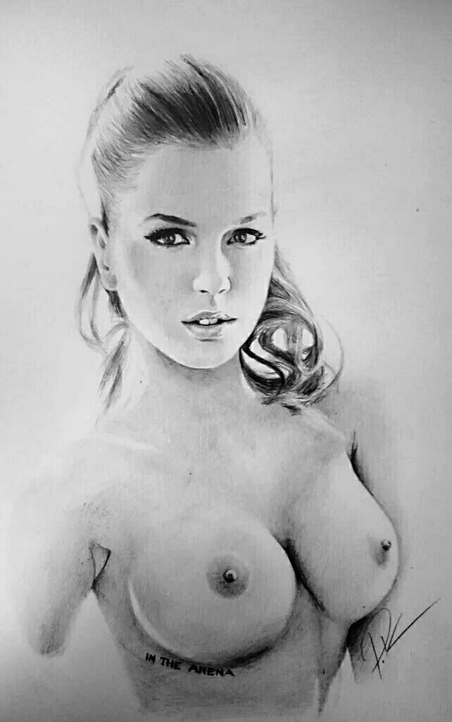 Piiotrus's tweet photo. Portrait for the amazing @RealAlexaVarga ¡Beautiful! https://t.co/6paQy0AzTb
