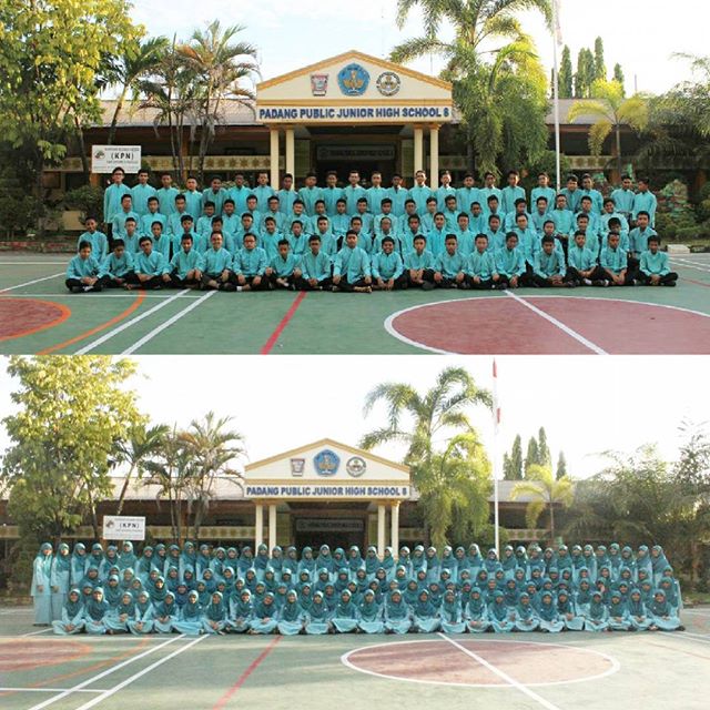 Semoga sukses semua dan dapat mengharumkan nama baik SMPN 8 Padang. Aamiiin..
