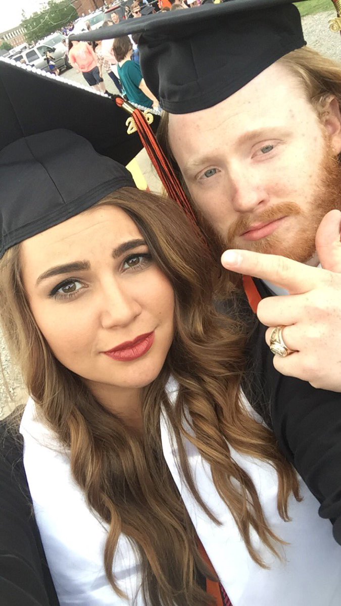 kassiekatinas's tweet photo. It still doesn't feel real... #okstategrad https://t.co/CwQUrkYbzo