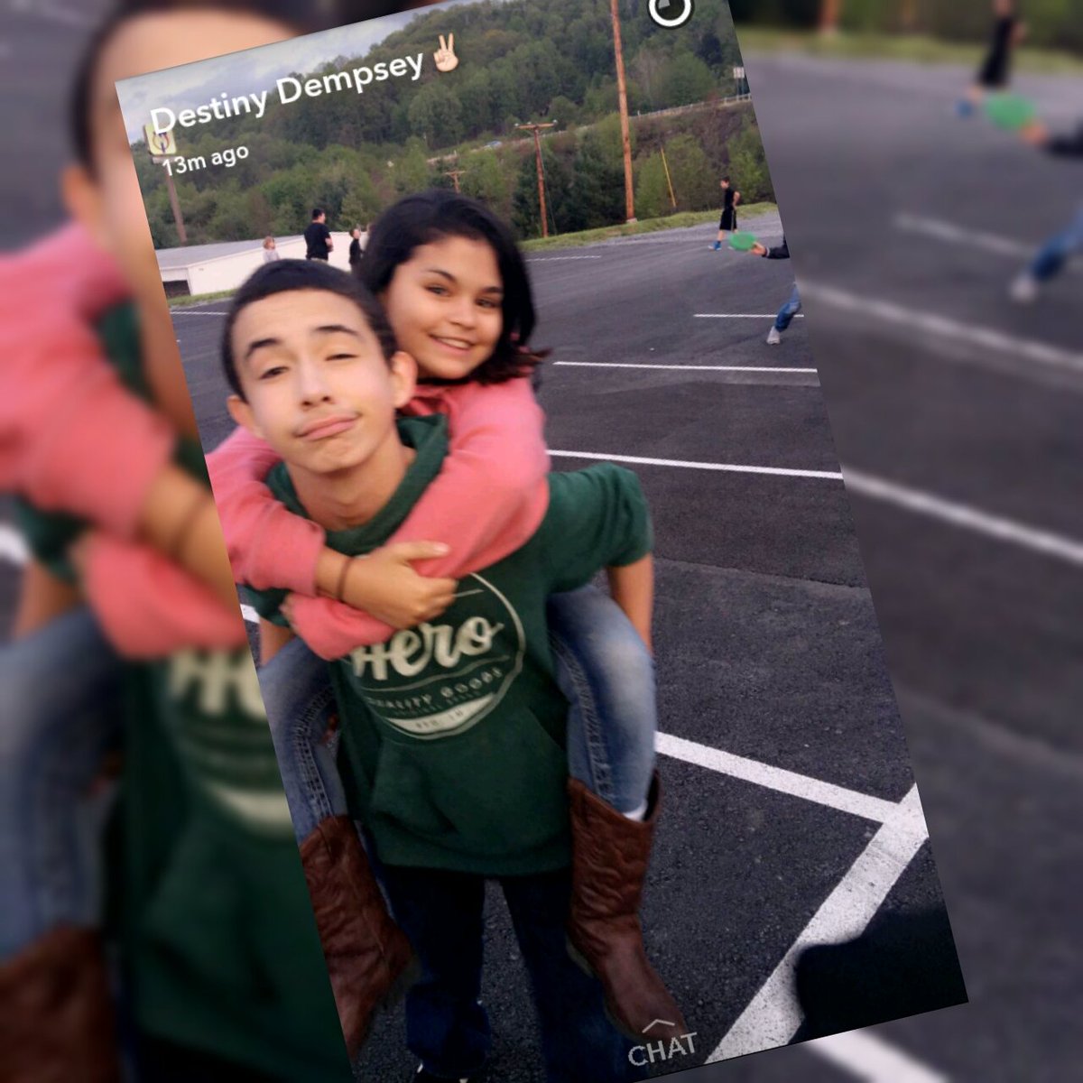 Even tho we both loom stupid, bc this picture was a surprise to both of us. I'm just glad I finally got you again. 💙