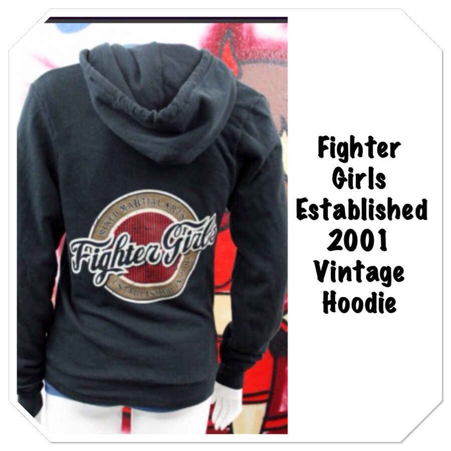 Product of the week.Fighter Girls Established Vintage Hoodie.  Shop fightergirls.com.https://t.co/36tY7dLhjo.