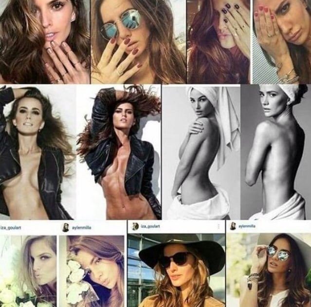 pazukapaz's tweet photo. La copia descarada de @Aylenmilla a @iza_goulart #NadaEsParaSiempre pero Aylen se cree original y fashionista #VCTE https://t.co/UAQpTBVL7v