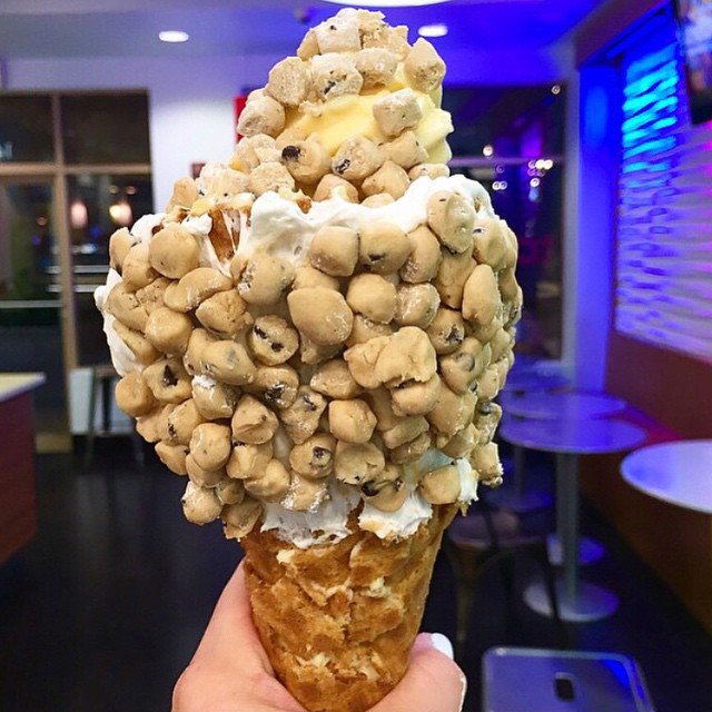 COOKIE DOUGH CONE cause friday