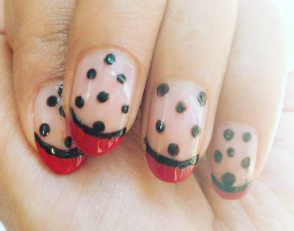 nailartsyfartsy's tweet photo. fusedseries: Ladybug nails :P
#naildesign #nailart #ladybug #nailswag #ladybugnails #redblack #polkadots #art #funa… https://t.co/UeXE1I6YjN