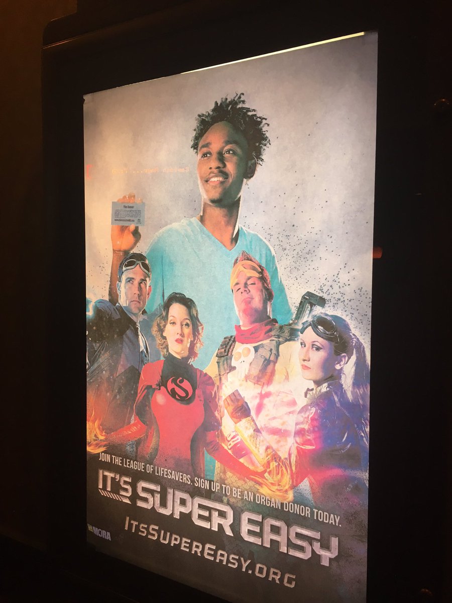 DonateLifeMS's tweet photo. Check out our Super Hero poster at select theaters in MS! #itssupereasy #donatelifems https://t.co/7HC6DKUWK7