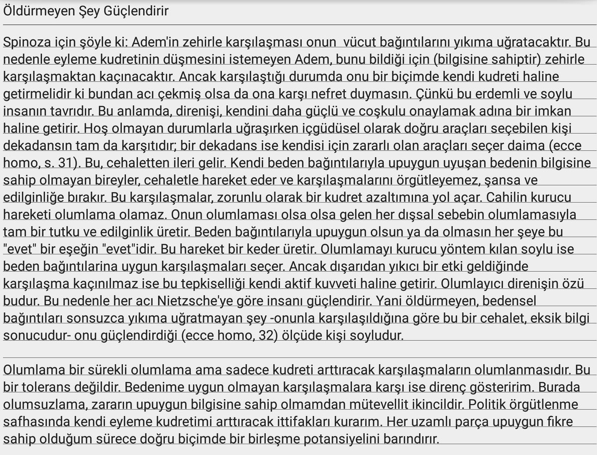 Evet, yaptım. Ama bir sor neden yaptım?