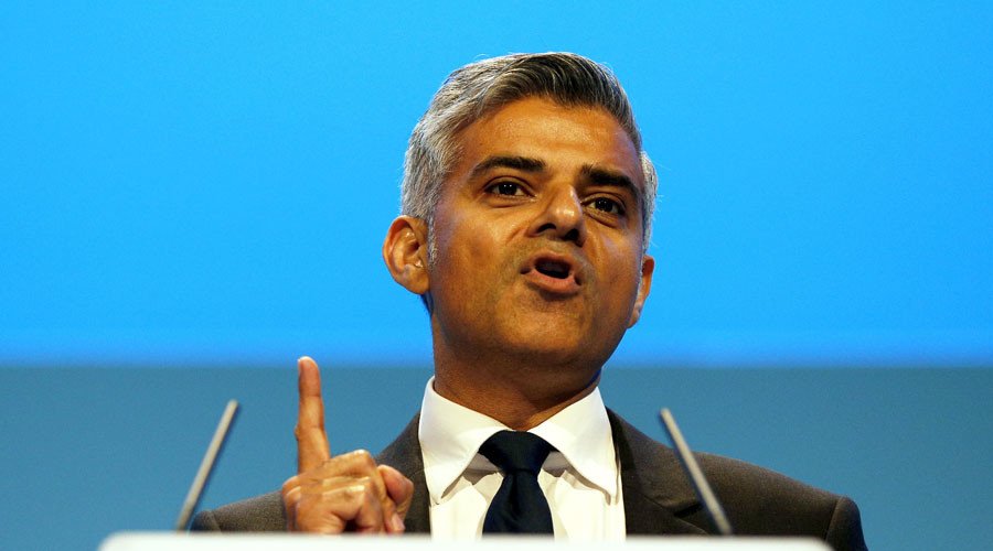 RTUKnews's tweet photo. London elects 1st Muslim mayor of major Western city – Labour’s Sadiq Khan https://t.co/qaNm73UlwO https://t.co/fKHmyj0sSu