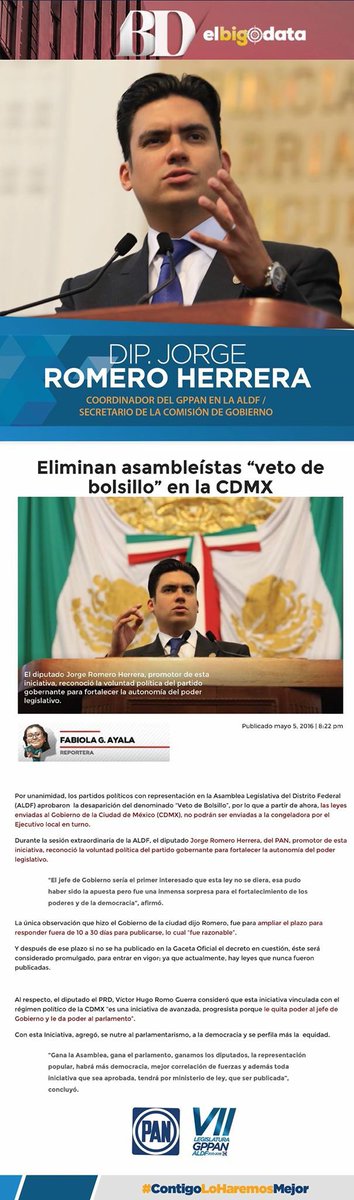 Ayer aprobamos el Dictamen para desaparecer el #VetoBolsillo, te comparto las notas en medios de comunicación