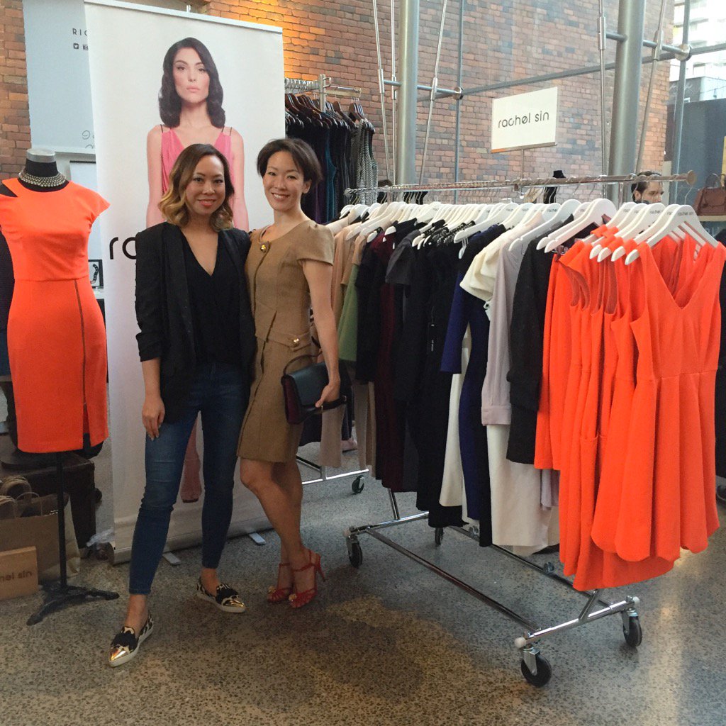RachelSin's tweet photo. @Irene_KF came to visit us @made_inland and picked up the Katerina Dress that was made for her #InlandSpring2016 https://t.co/0EgKGwsuyg