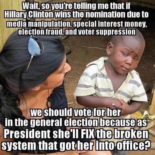 ZorrosMOM73's tweet photo. #DWSplayfair #ThereIsAlwaysRoomInMyLifeFor #FridayFeeling #TheFixIsIn #DropOutHillary #Bernie #SeeYouInPhilly https://t.co/09e8sl5xd3