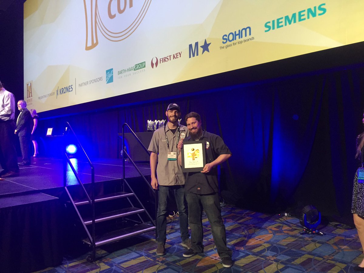 MarbleBrewery's tweet photo. Congrats to @LaCumbreBrewing AND @Boxingbearbrew too!! #NM's cleaning up! #CBC16 #WorldBeerCup https://t.co/oQFPXkUasp
