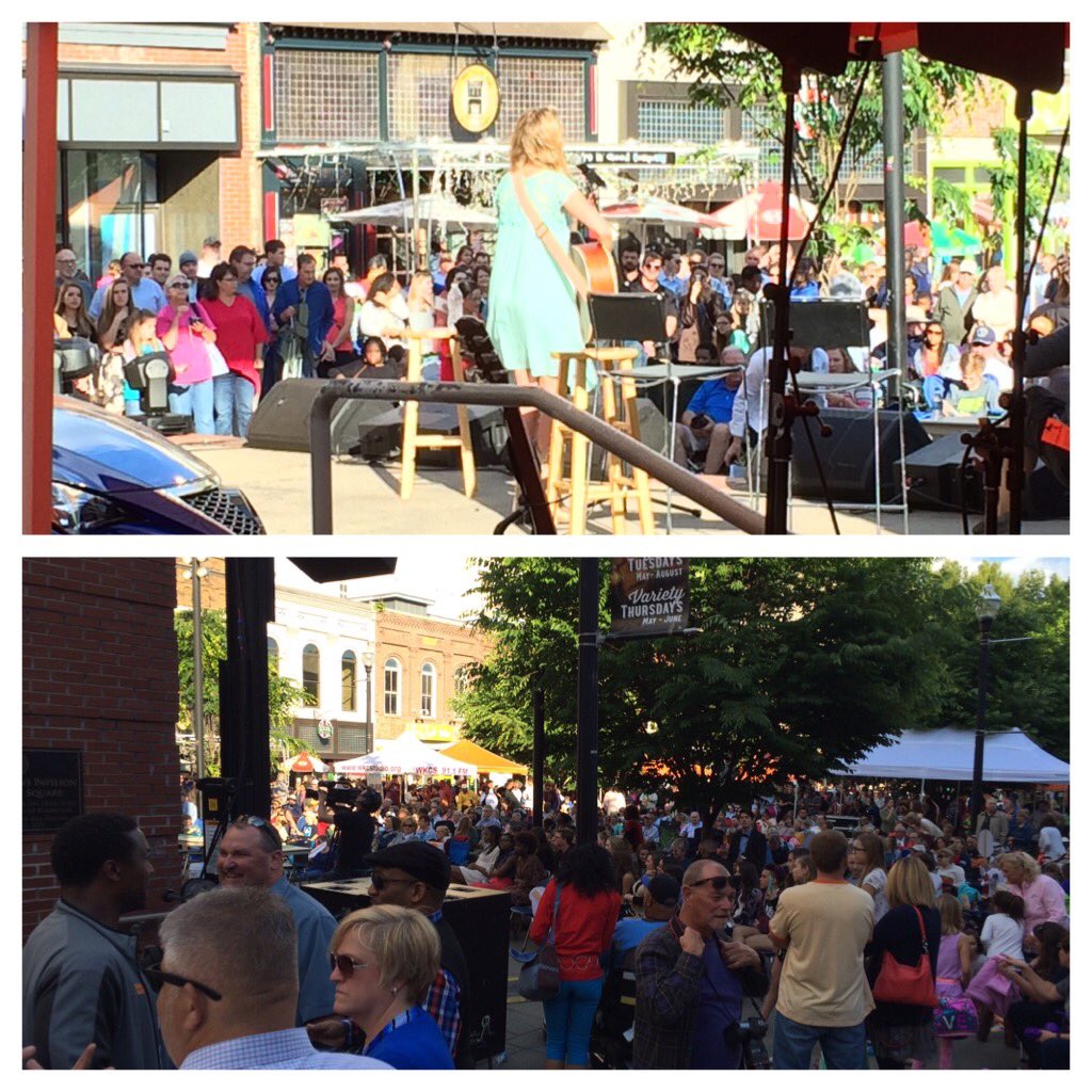Huge crowd turns out to see our talented Knox County Schools students perform tonight at #CTEGoesLive2016