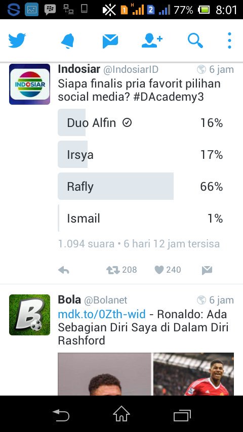 Yuk Ahooy dukung duoalfin di peserta favorit sosmed @DA3_Alfien @DA3_AlfinK