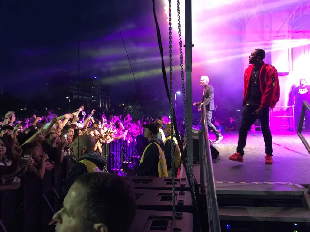 <a href="/Kid_Ink/">Kid Ink</a> on stage at <a href="/UASpringFest/">UA SpringFest</a>