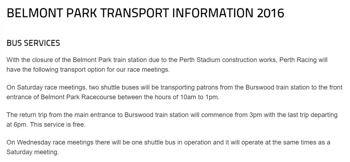 PerthRacing's tweet image. Coming to Belmont?

bit.ly/1nRnHv1