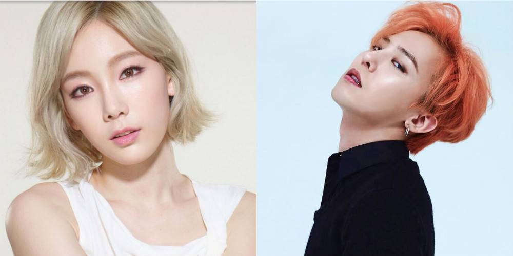 allkpop on Twitter: "Netizens compare G-Dragon and Taeyeon's ...