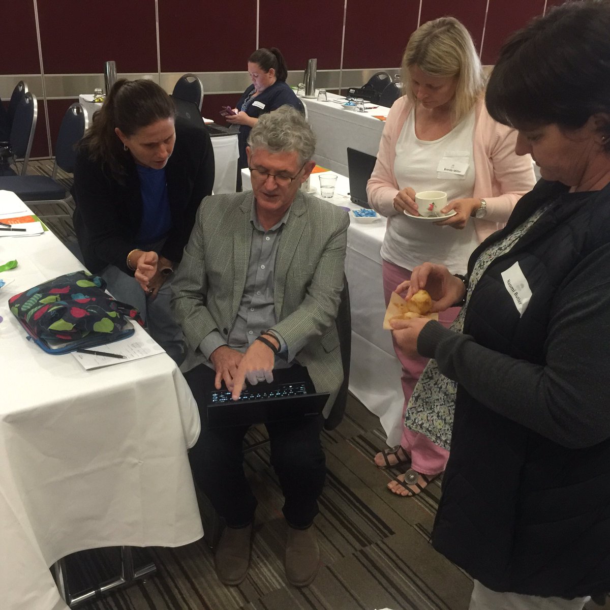 nswaase's tweet photo. Greg O'Connor: UDL is cool #nswaase https://t.co/PbD5PcvezO
