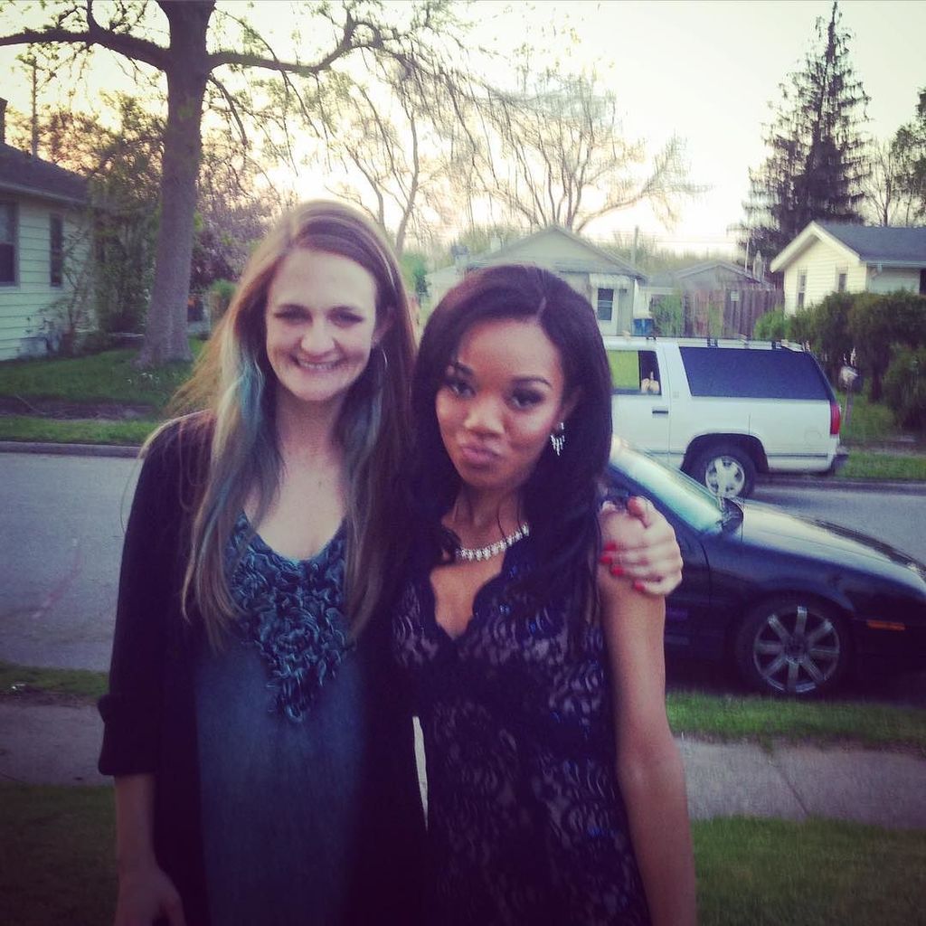 Love this girl, and loved hanging out with her fam tonight! 💜 As she said #sisterfromanoth… ift.tt/1YdUPcr