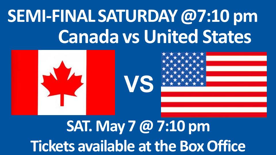 QSWC's tweet image. Canada wins battle 5-4 over Germany &amp;amp; plays USA in semi-finals tomorrow, 7:10 pm, Get your tickets @ Box Office.