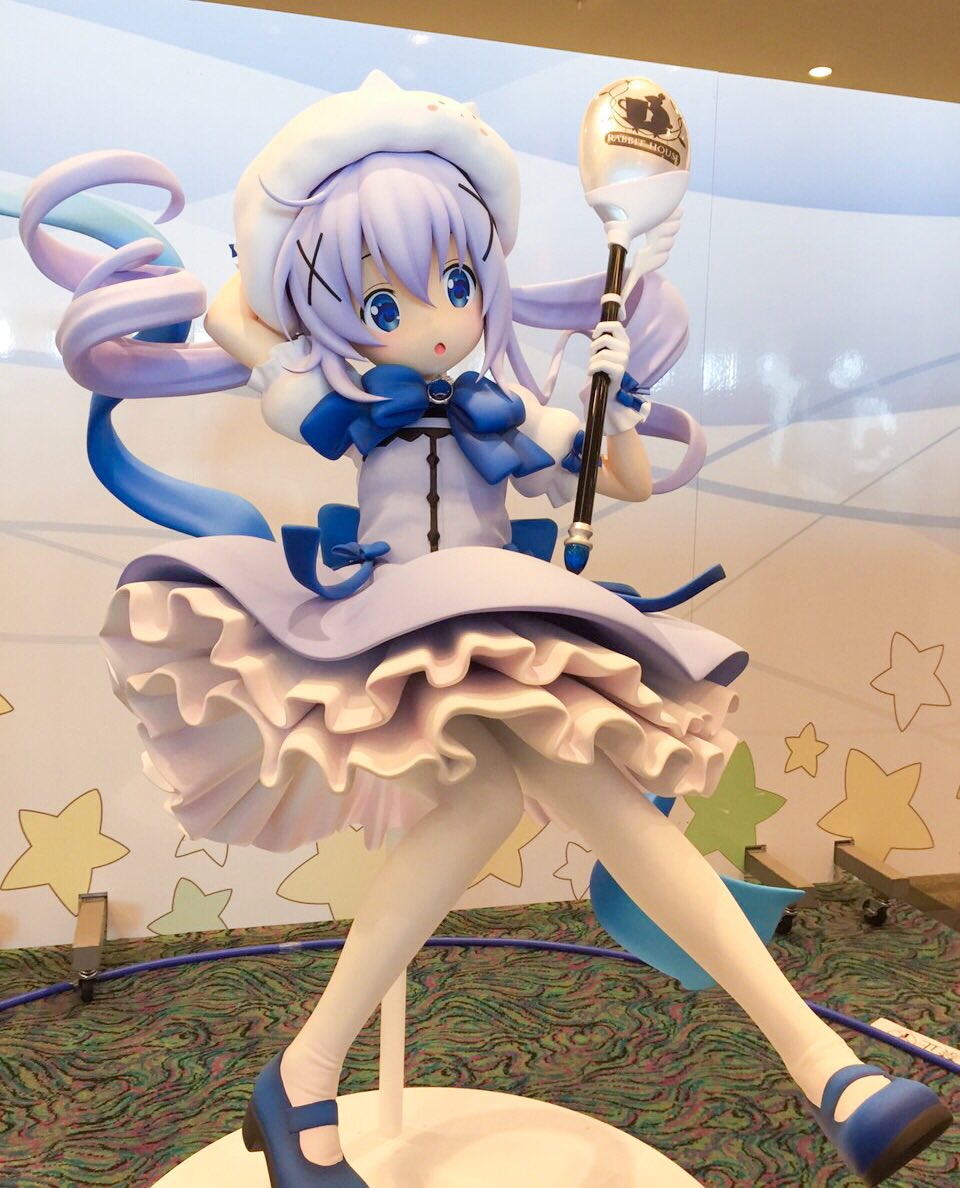 AUC受注生産限定☆ご注文はうさぎですか☆魔法少女チノ☆フィギュア