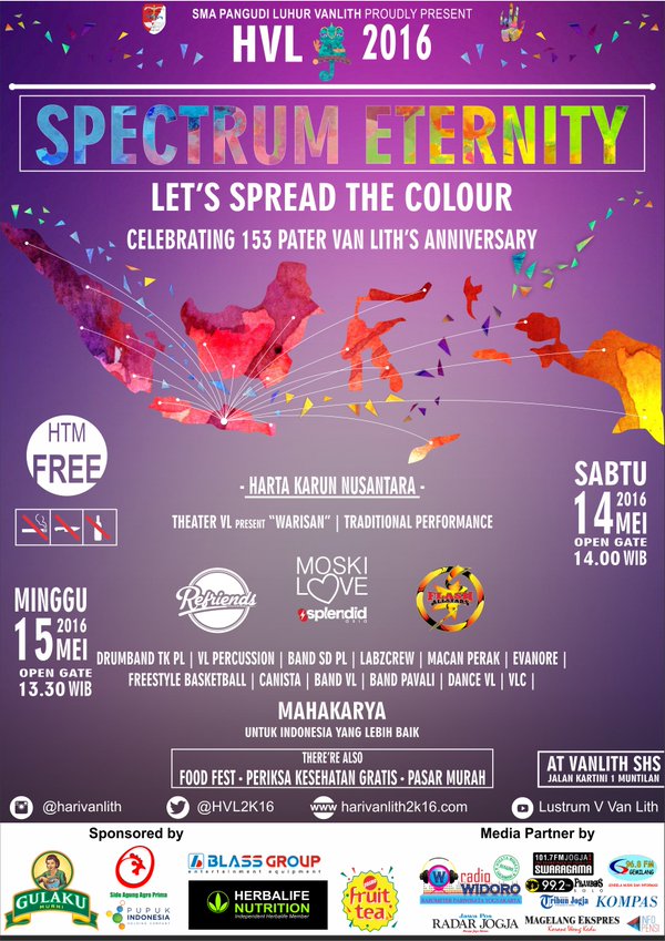 Sampai jumpa di malam puncak tanggal 15 yaaa <a href="/HVL2K16/">IG: HARIVANLITH</a> cc <a href="/infoMUNTILAN/">MUNTILAN</a> <a href="/SeputarEvent/">IG : SeputarEvent</a> <a href="/swaragamafm/">SWARAGAMA 101.7 FM</a> <a href="/InfoPensi/">INFO PENSI</a>