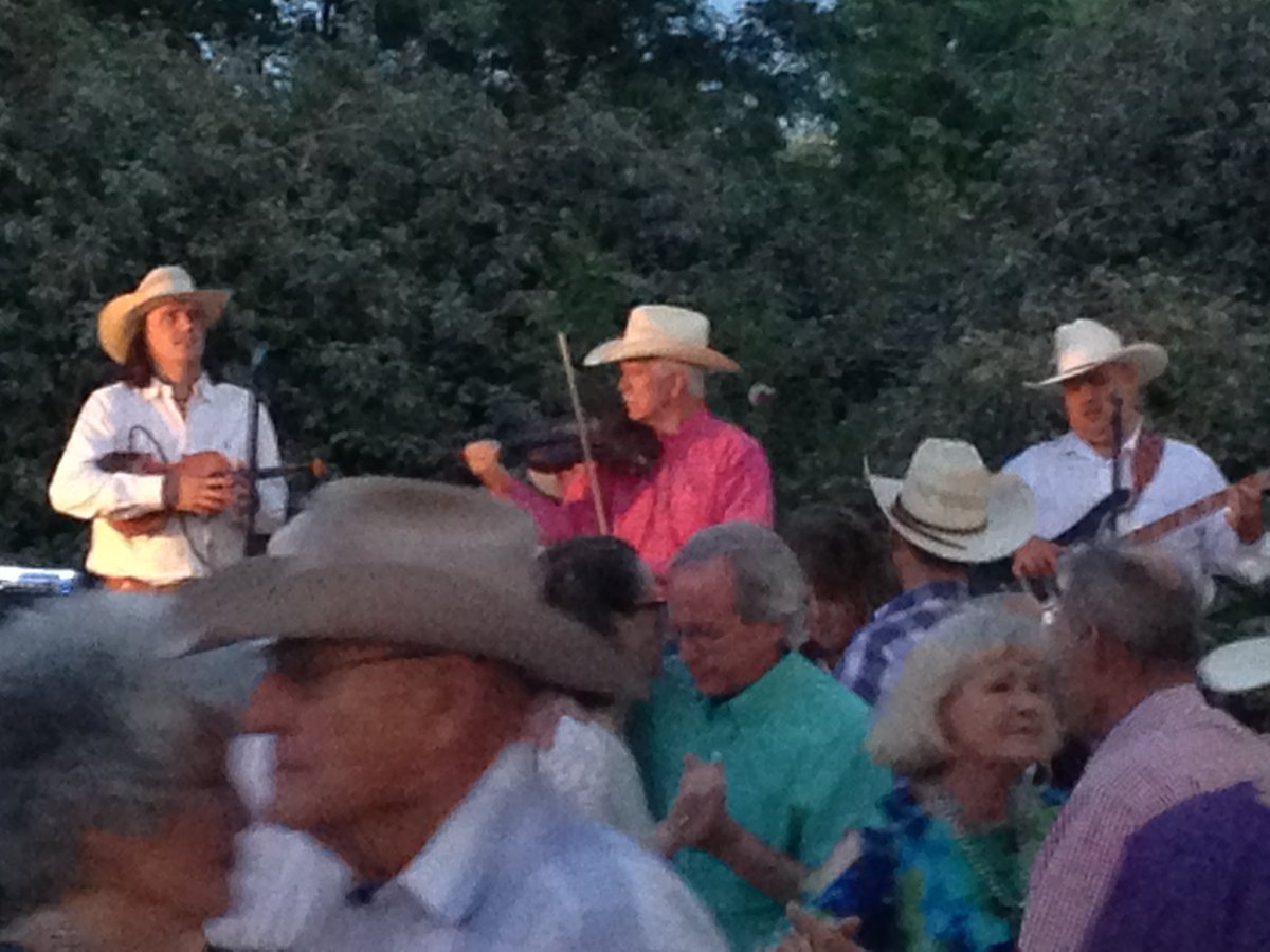 TexasTechRodeo's tweet photo. Partying with Jody Nix and the Texas Cowboys! Don't you wish you were here! #springroundup https://t.co/nOUrc1iO5U