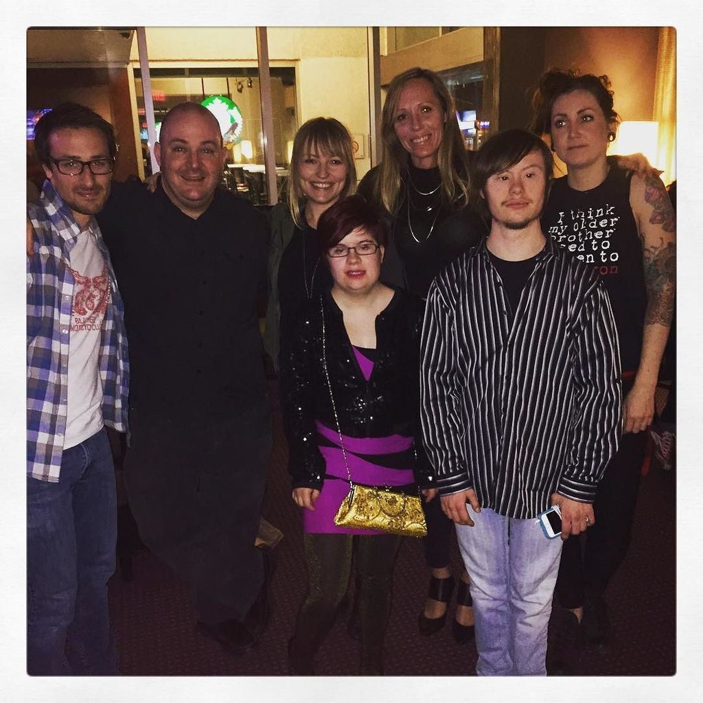 Kaptiv_8's tweet photo. Hanging with @kpaputts, Dylan Harmon, Krystal Nausbaum at the after party for The Rainbow … https://t.co/97mmhyVFF6 https://t.co/nHg6R1Mjvf