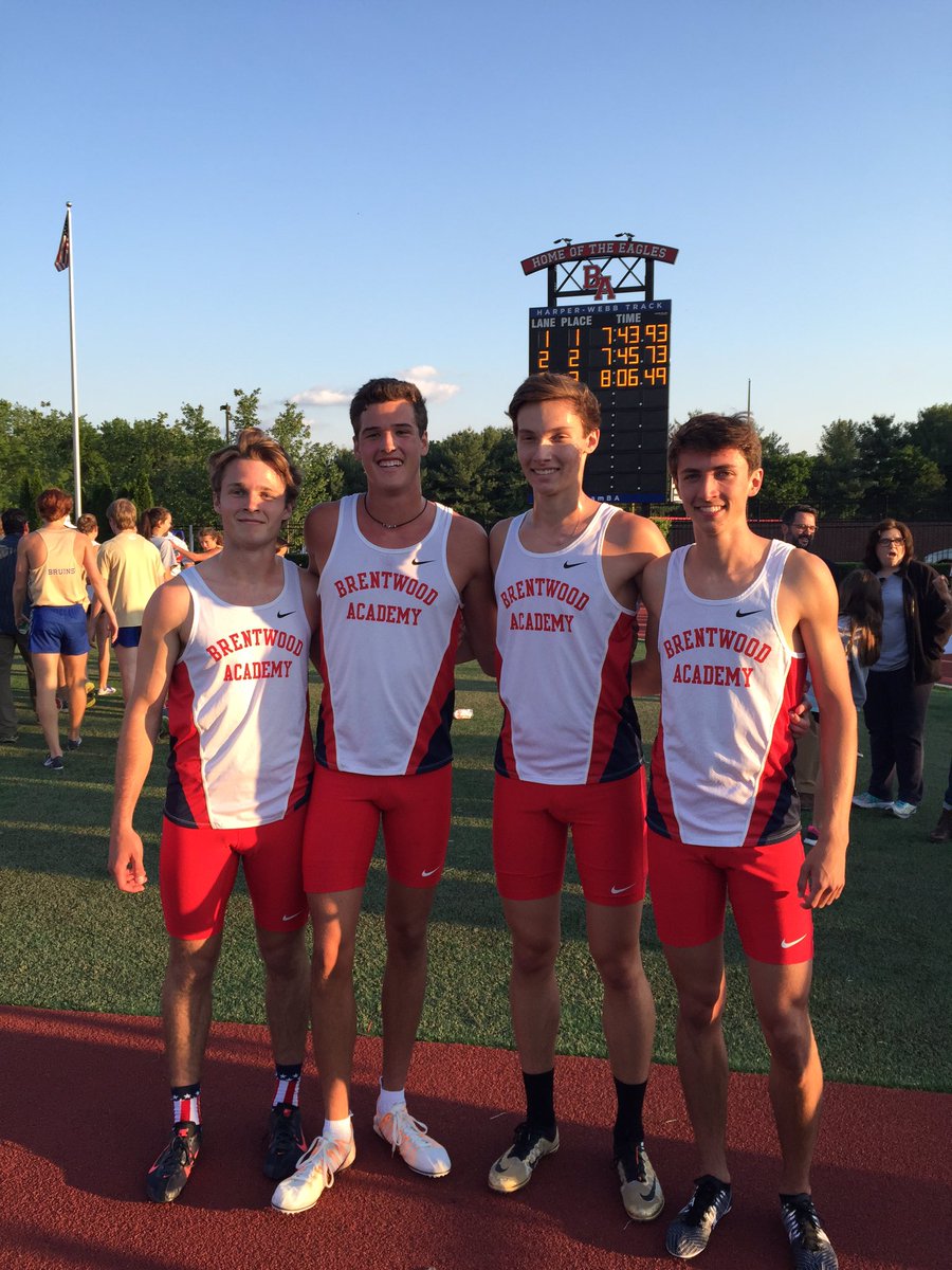 Wouldn't want to go out any other way! 7:45.7, a new school record, a second off the state record,&amp; finish as US #7!