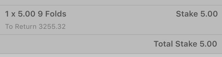 nath_bet's tweet photo. £5 on the https://t.co/YUKdn8N0l8 week 37 #acca tips returns £3,255 this weekend! We did it 3 weeks ago, get on NOW! https://t.co/Xx0fhG1oxM
