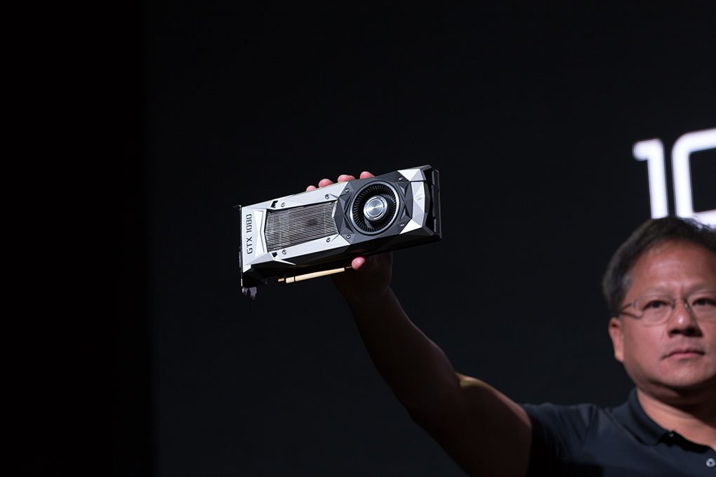 NVIDIA CEO Jen-Hsun Huang Unveils GeForce GTX 1080, World's Most