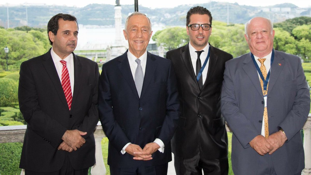 npgmultimedia's tweet photo. CCP worldwide diaspora leadership with President Of #Portugal https://t.co/My7H0apY8z