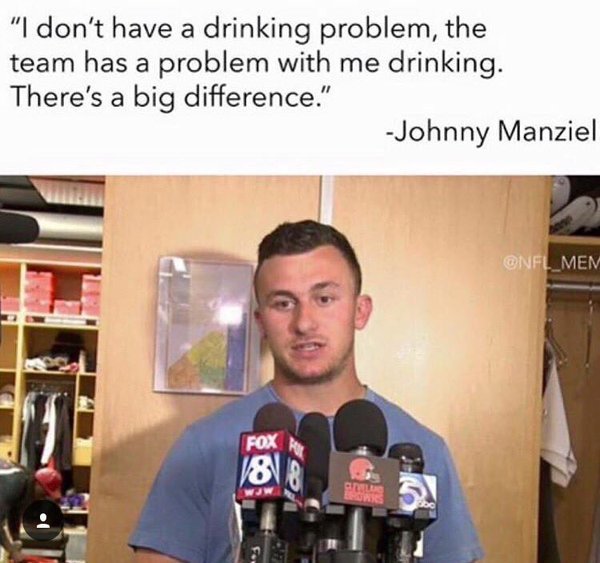 CauseWereGuys's tweet photo. Remember that time Johnny Manziel was a legend https://t.co/PwepZMOtUS