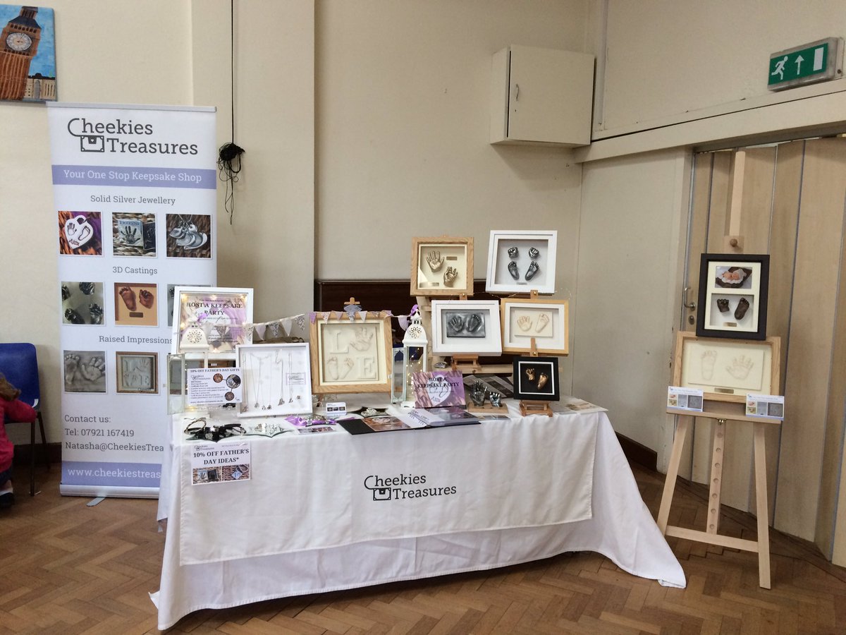 My stand at the NCT sale this morning 😊 lovely corner spot! <a href="/thekeepsakeco/">Trương Ngọc</a> @GUhour