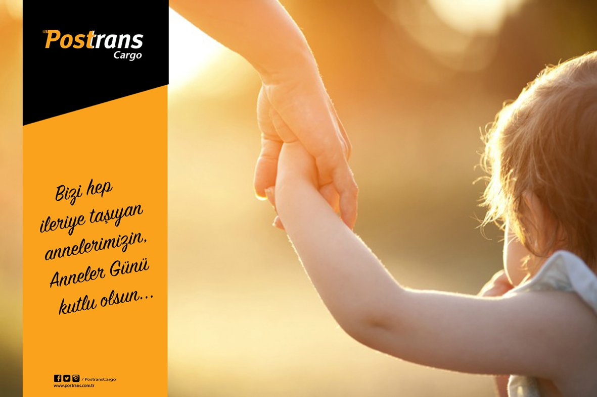 Bizi hep ileriye taşıyan annelerimizin, Anneler Günü kutlu olsun... 
#annelerguenuenkutluolsunannecim #postrans