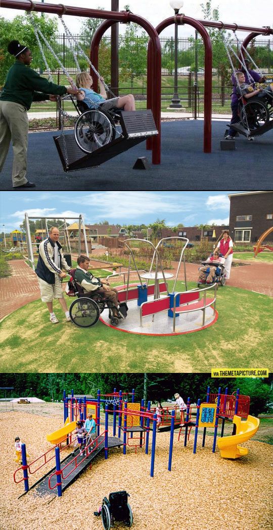 Makes me happy to know these exist. Accessibility is possible for everyone