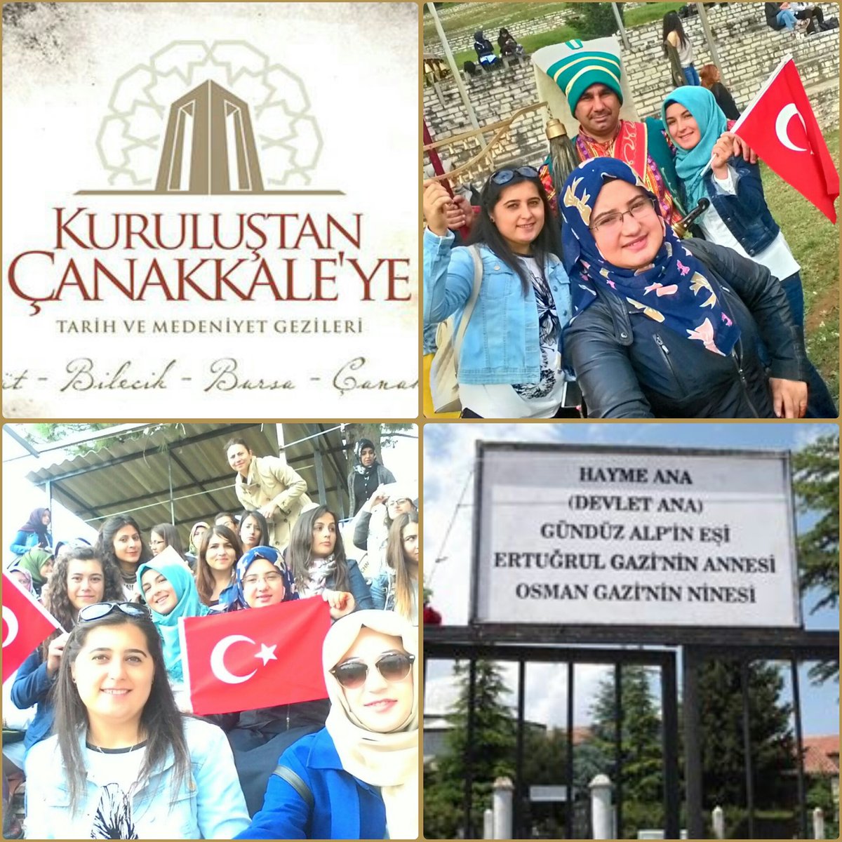 OsmaniyeKYGM's tweet photo. Gençlerimiz Söğütte Haymeana Türbesini ziyaret edip,mehteran iletarihe yolculuk ediyorlar #KurulustanCanakkaleyeKYK https://t.co/rxUjKDDBYh