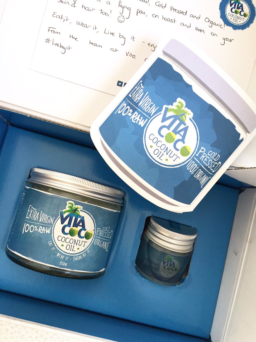 Thanks <a href="/VitaCocoOilAE/">VitaCocoOilAE</a> for the coconut oil! I love using coconut oil in my cooking, can't wait to use this. #livebyit