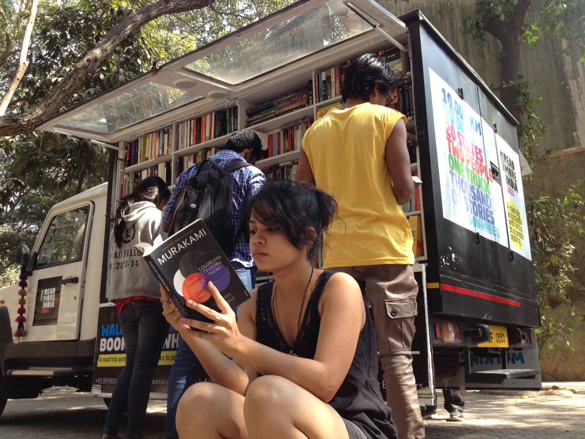 thewire_in's tweet photo. The travelling library that took books to readers across 20 states, by @MaqboolMajid https://t.co/jEQnZvKBMt https://t.co/Dkc09VtTba