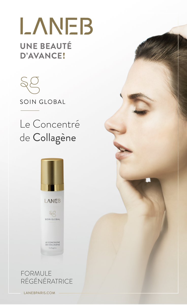 LanebParis's tweet photo. Dermosthetique Anti-Age. Le Concentré de Collagène. Formule régénératrice. #Laneb https://t.co/FwTtW0i7TR