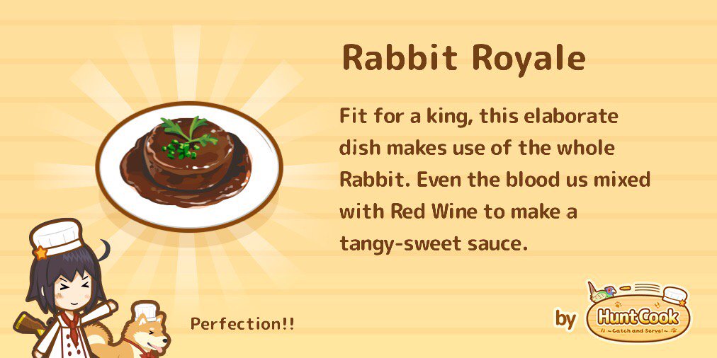 michael_renaldo's tweet photo. I made Rabbit Royale in #HuntCookGame!
 https://t.co/6Fb4Zn5sFP https://t.co/vEo9qughdT