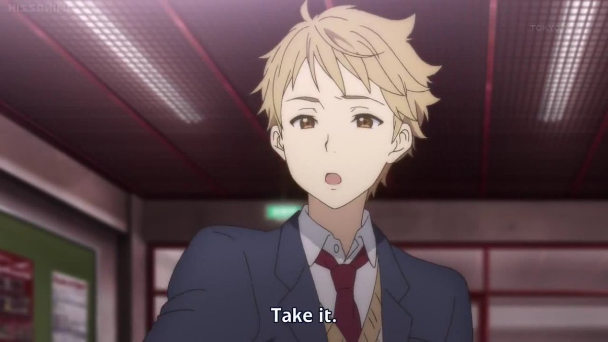 anime_scenes's tweet photo. Action speaks louder than words ~ 😂

Anime: Kyoukai no Kanata

#anime
#otaku
#kyoukainokanata https://t.co/HPHNcAvvEw