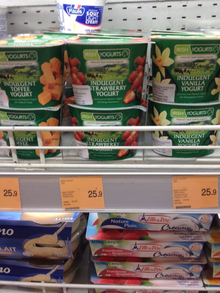 IrelandinHK's tweet photo. Treat yourself to a 'Taste of Ireland' at Taste in the Hopewell Centre @Thelittlemilkco @IrishYogurts @GlenilenFarm https://t.co/a3Nk4MnUrN
