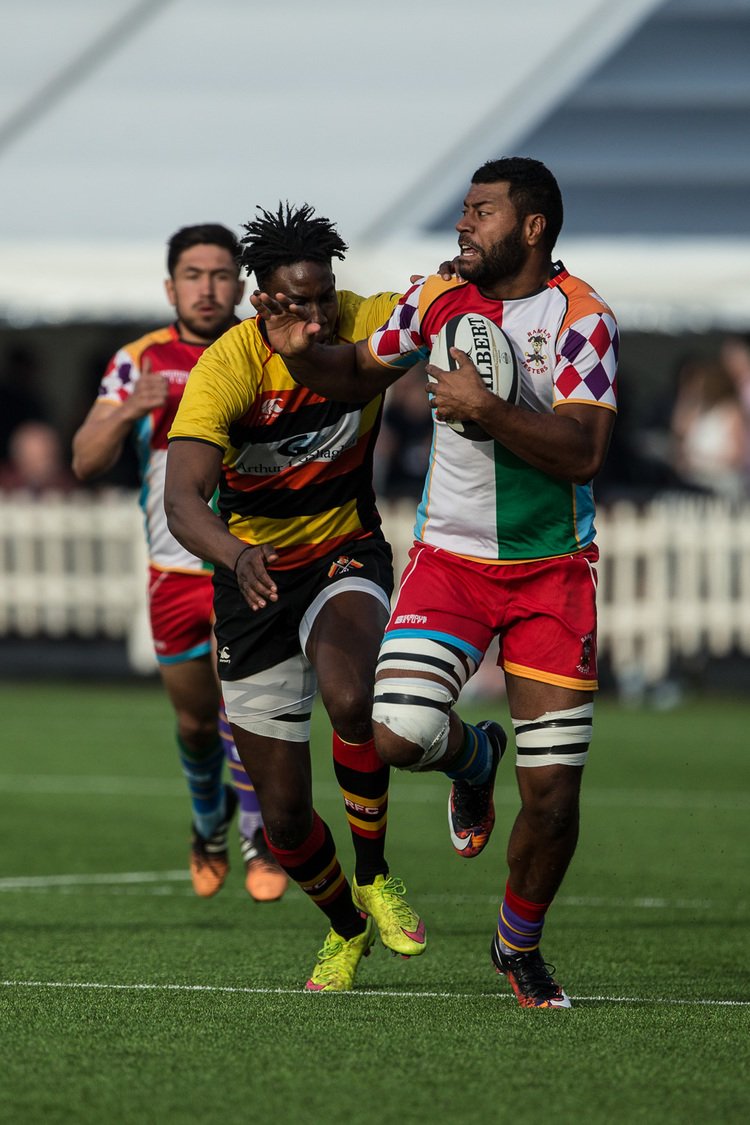 Nicki with some flair 
<a href="/LondonFloodlit7/">London Floodlit 7s</a>