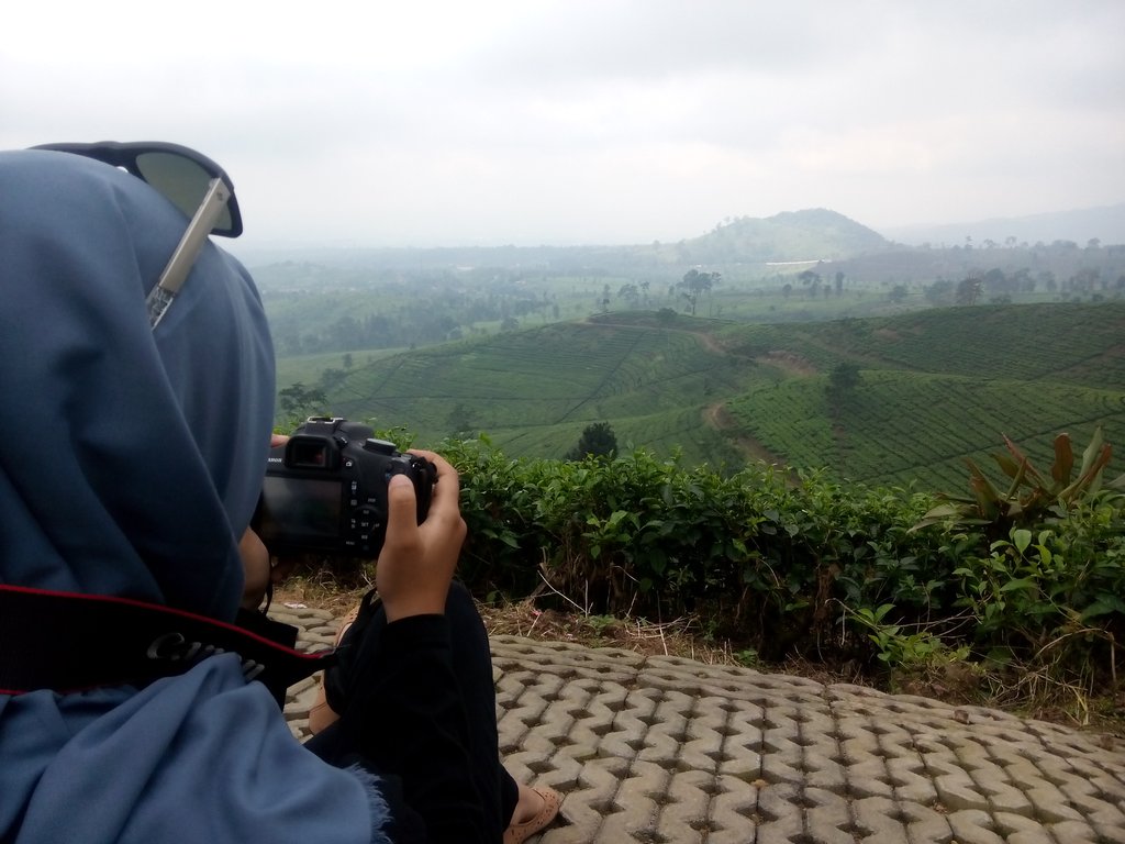 Sejenak menikmati sejuknya alam ini dari penatnya setumpuk pemikiran 😊