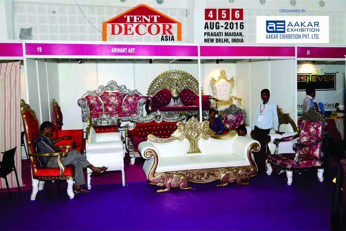 Food Trade Expo Twitter Two Day Tent Decor Expo Begins In Jaipur जयप र म