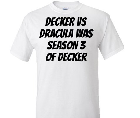 Interesting T-shirt I saw people wearing on Hollywood Boulevard this afternoon.